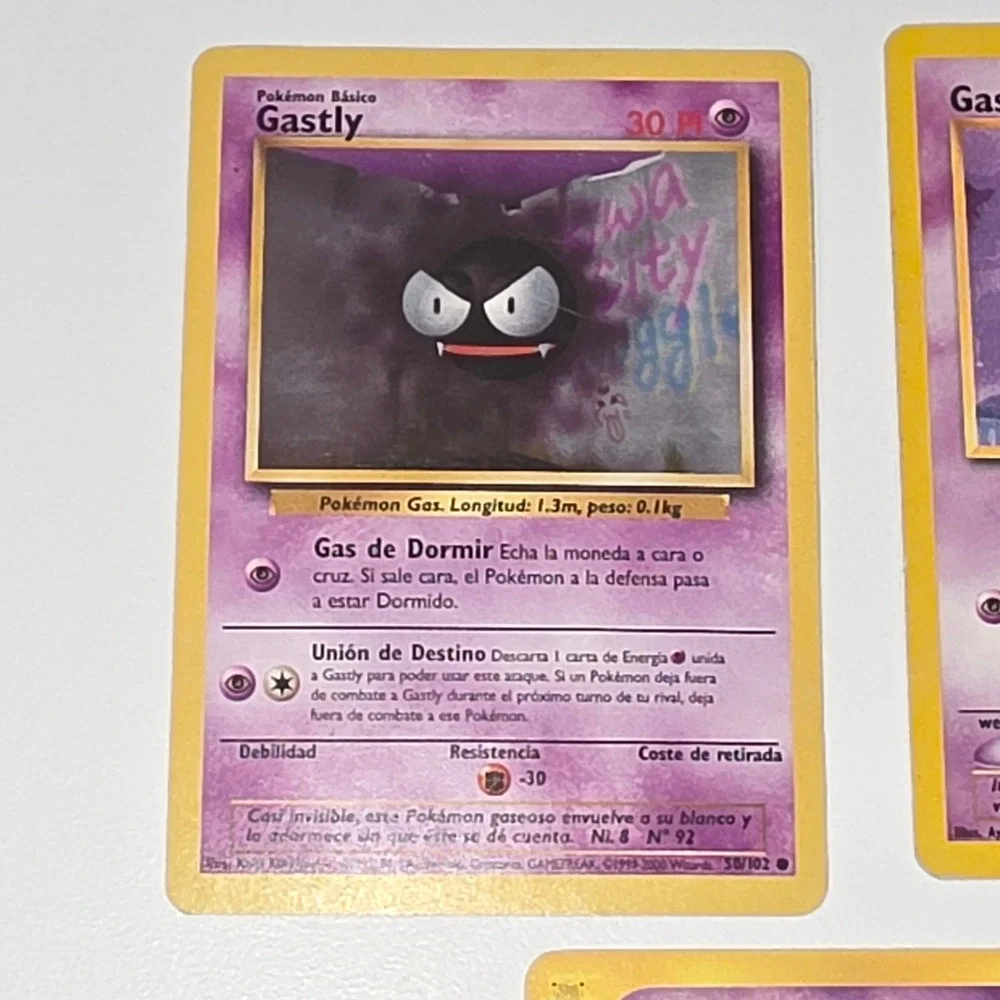 Pokemon Gastly Sabrina's Haunter Card Lot Expedition Neo Destiny Gym Heroes TCG